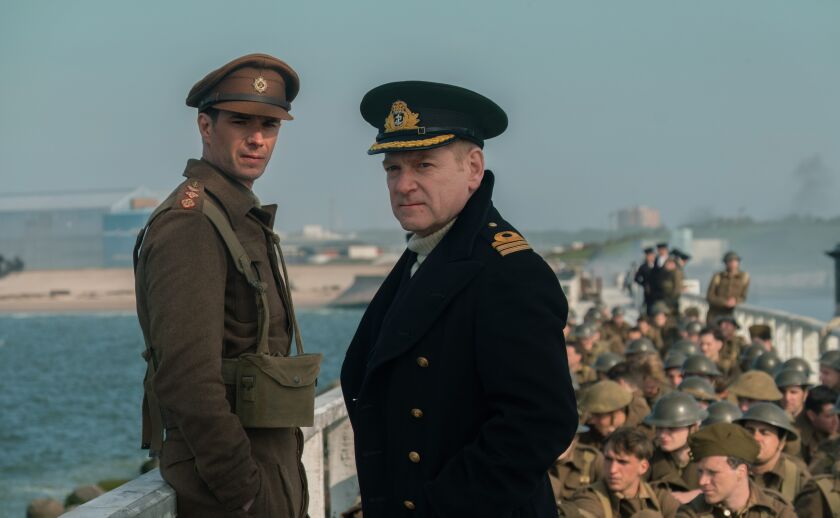 James D’Arcy and Kenneth Branagh star in “Dunkirk.” | WARNER BROS.