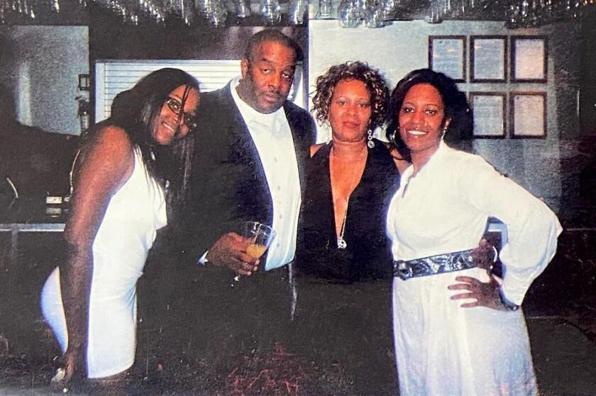 From left to right: Valeisha Manning, Demetrius Manning, Victoria Manning and Mikeshia Manning.