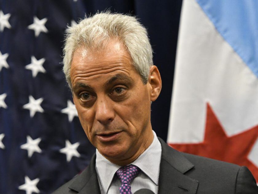 Chicago Mayor Rahm Emanuel speaks during a press conference last year. | AP File Photo/Matt Marton