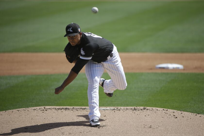 Quintana allowed three runs on three hits (two homers) and one walk while striking out three. AP