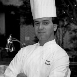 Chef George Bumbaris in 1992 at the Ritz-Carton. | Sun-Times Archives