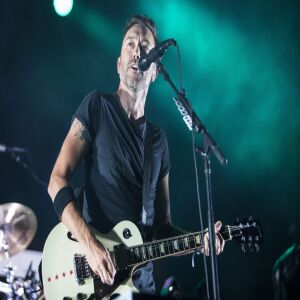 Rise Against performs at Wrigley Field. | Ashlee Rezin/Sun-Times