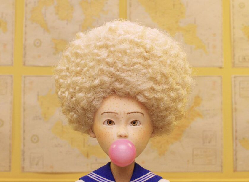 The American exchange student Tracy (voice of Greta Gerwig) induces cringes. | FOX SEARCHLIGHT