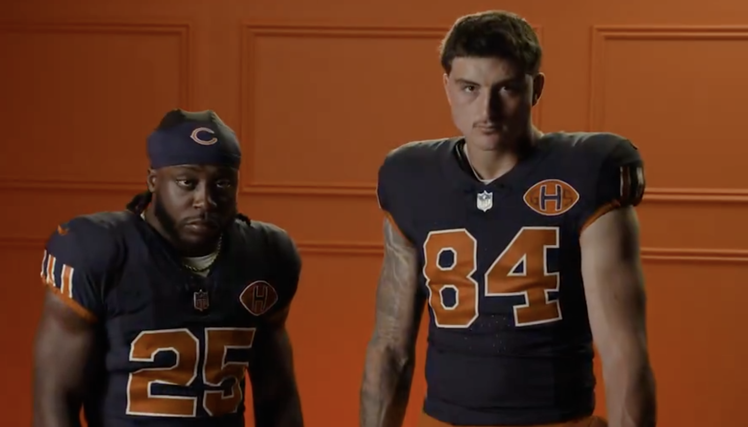 Bears unveil new alternate uniform — and it has orange pants