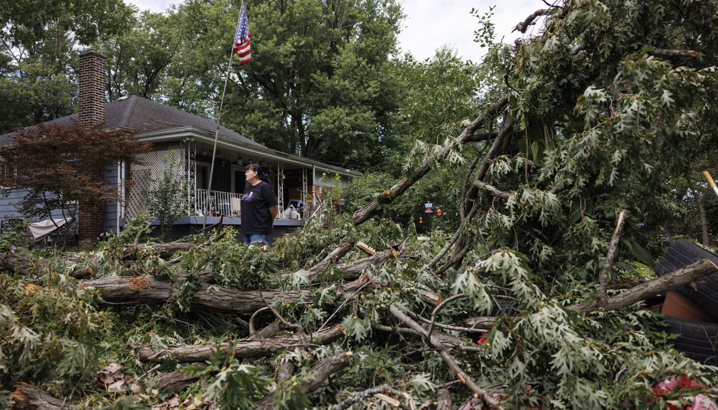 How 99 mph winds left Gary in the dark for nearly two weeks