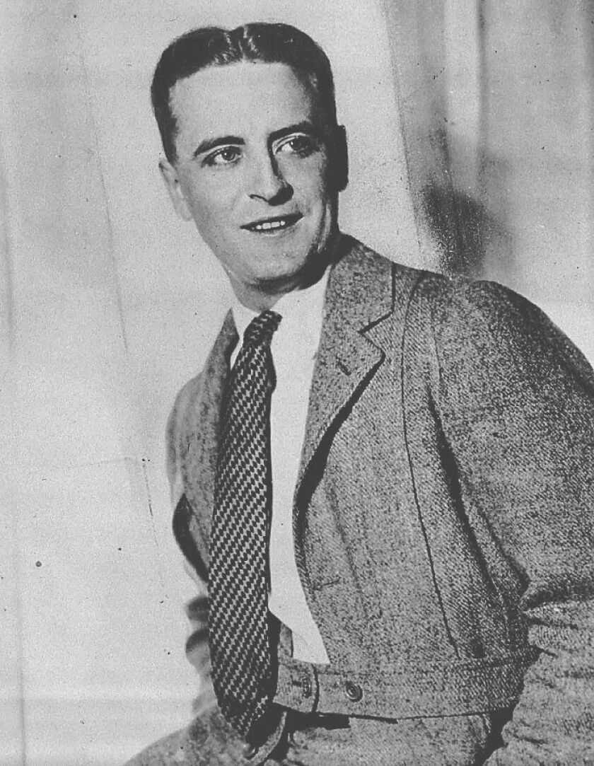 American writer F. Scott Fitzgerald poses for a portrait in this 1920’s file photo. Fitzgerald was the chronicler of his generation, the era he christened the Jazz Age.