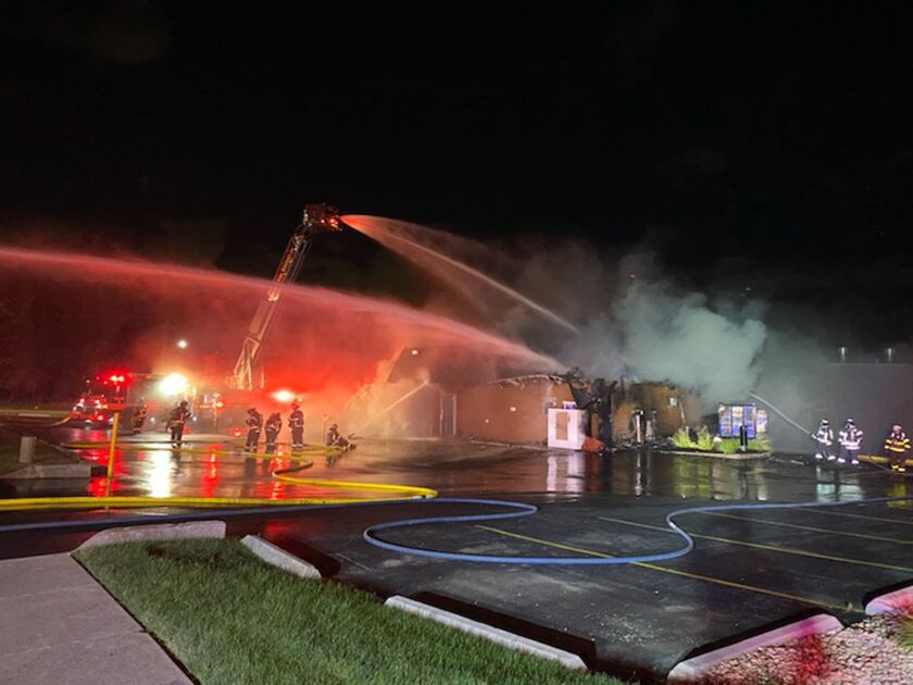 Don’t Hot Dogs in Orland Park was destroyed by a fire July 28, 2020.