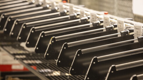 Views of the ballot sorting machines housed at the Cook County Elections Processing Center in Cicero on Tuesday.