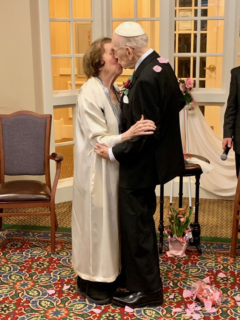 Earl and RoseLee Deutsch renewed their wedding vows last year.