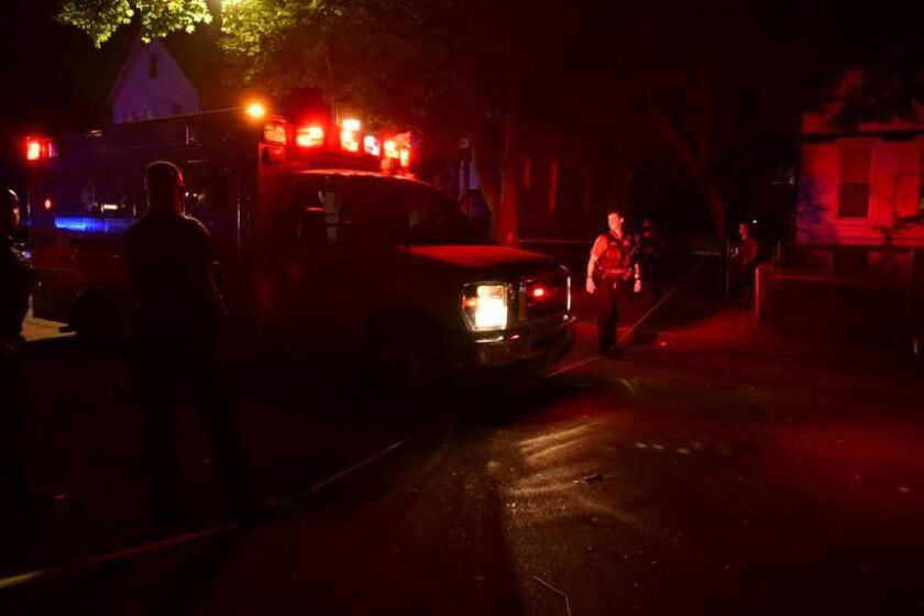 Eight people were shot, four of them fatally, July 4, 2020, in the 6100 block of South Carpenter Street.